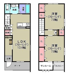 Y′s Genicの物件間取画像